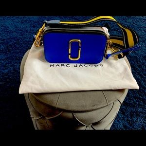 Dazzling blue multi crossbody bag